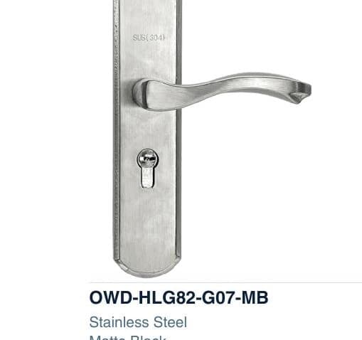 OWD-HLG82-G07-MB colour swatch — Handle Locks