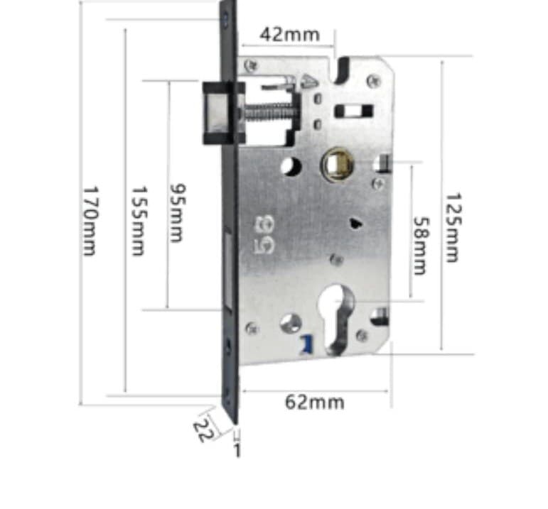 OWD-LB5040-PSR colour swatch — Lock Bodies
