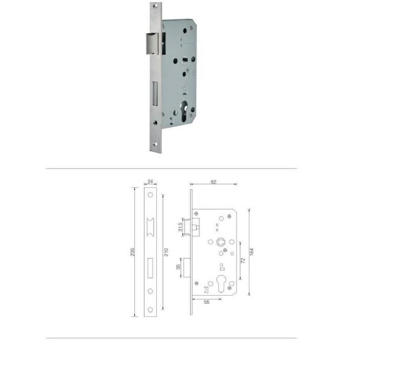 OWD-LB7260 colour swatch — Lock Bodies