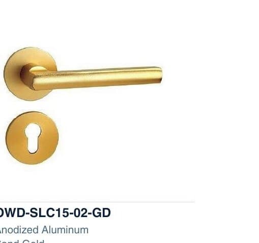 OWD-SLC15-02-GD colour swatch — Split Handle Locks