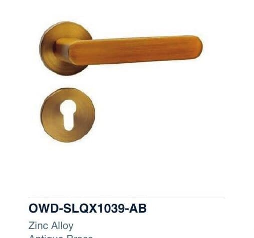 OWD-SLQX1039-AB colour swatch — Split Handle Locks