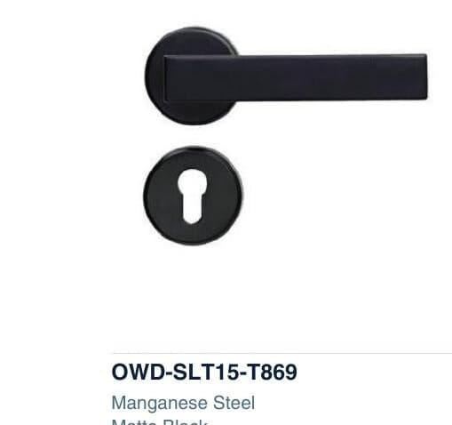 OWD-SLT15-T869 colour swatch — Split Handle Locks