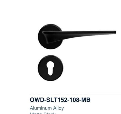 OWD-SLT152-108-MB colour swatch — Split Handle Locks