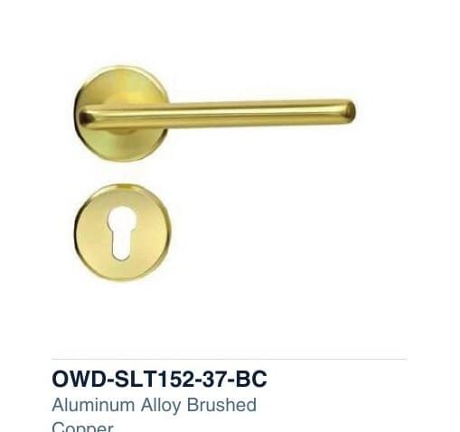 OWD-SLT152-37-BC colour swatch — Split Handle Locks