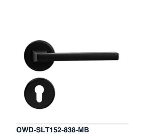 OWD-SLT152-838-MB colour swatch — Split Handle Locks