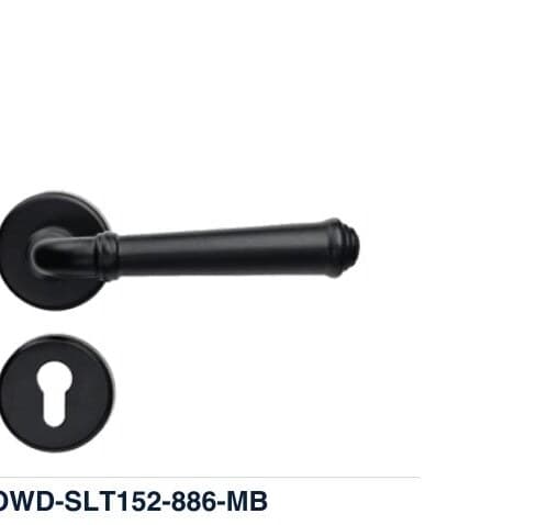 OWD-SLT152-886-MB colour swatch — Split Handle Locks