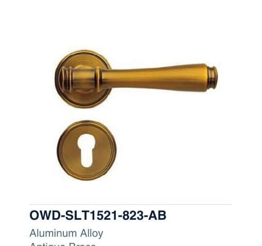 OWD-SLT1521-823-AB colour swatch — Split Handle Locks