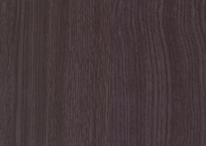 Dark Walnut PVC film surface — wood-grain close-up swatch
