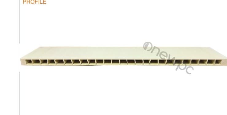 OW810/45.4-5.2 extruded WPC profile photo - real-product reference shot
