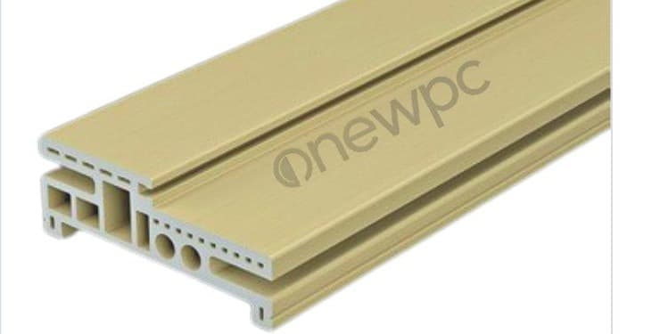 OWG100/36A-49 extruded WPC profile photo - real-product reference shot