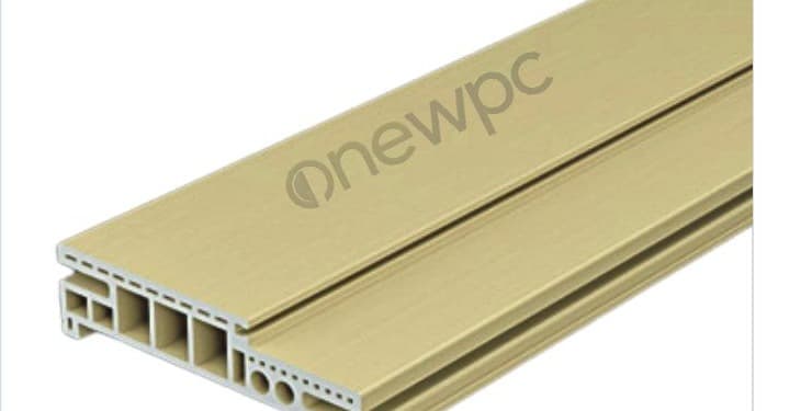 OWG140/36A-49 extruded WPC profile photo - real-product reference shot