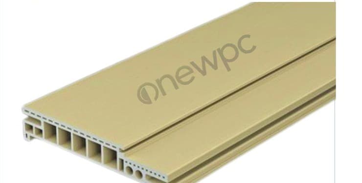 OWG180/36A-50 extruded WPC profile photo - real-product reference shot