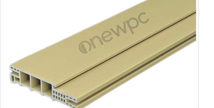 OWH150/33.3A-44 extruded WPC profile photo - real-product reference shot