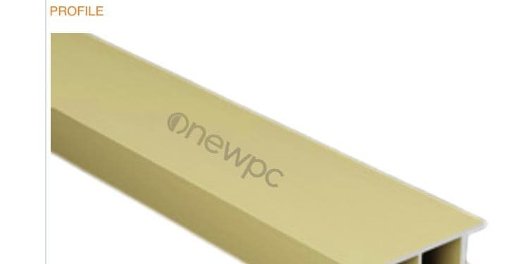 OWP120/45 extruded WPC profile photo - real-product reference shot