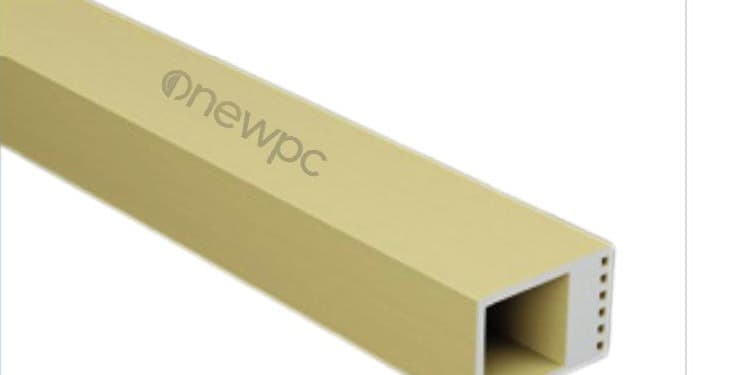 OWP60/40.7 extruded WPC profile photo - real-product reference shot