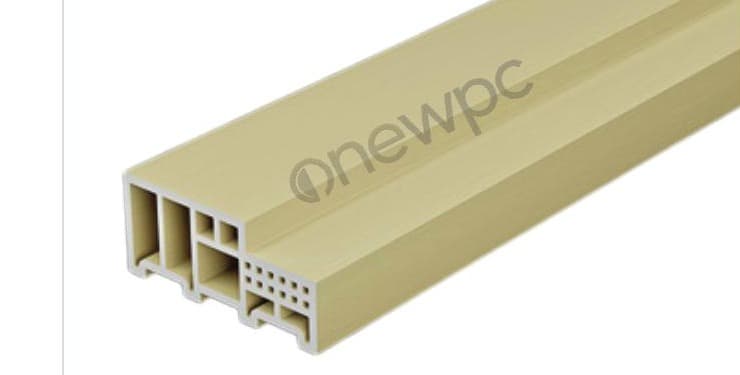 OWS100/44A-35 extruded WPC profile photo - real-product reference shot