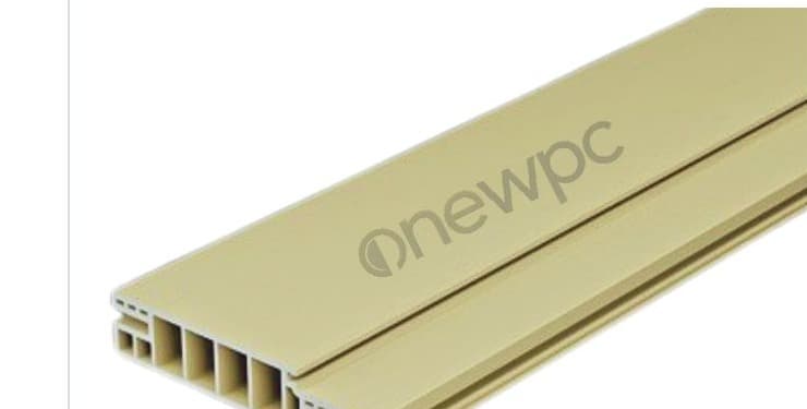 OWS160/33.3A-44 extruded WPC profile photo - real-product reference shot