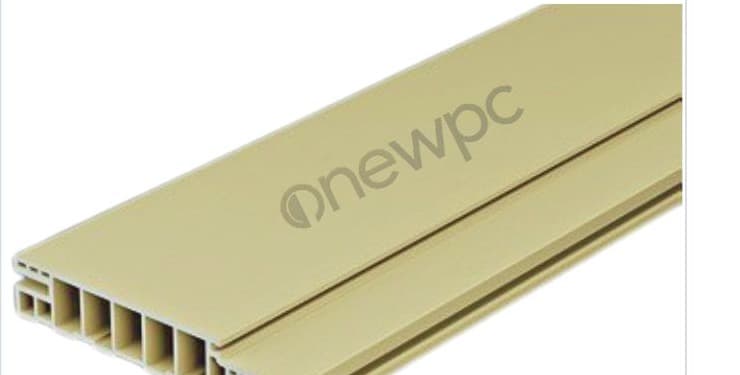 OWS180/33.3A-44 extruded WPC profile photo - real-product reference shot