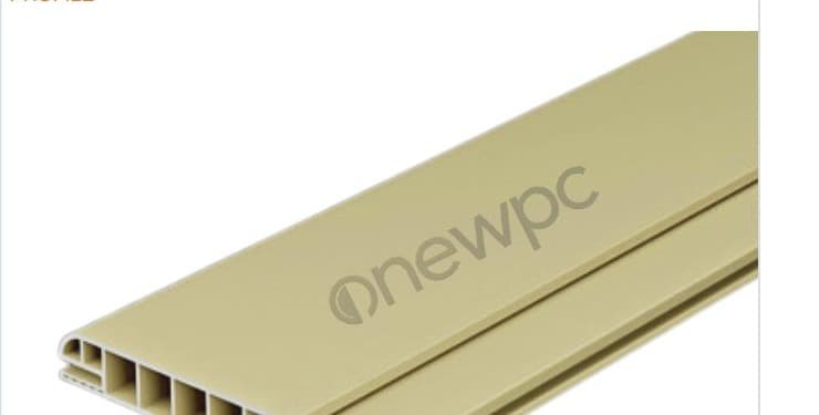 OWS200/30B-45 extruded WPC profile photo - real-product reference shot