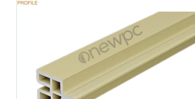 OWS40/46E extruded WPC profile photo - real-product reference shot