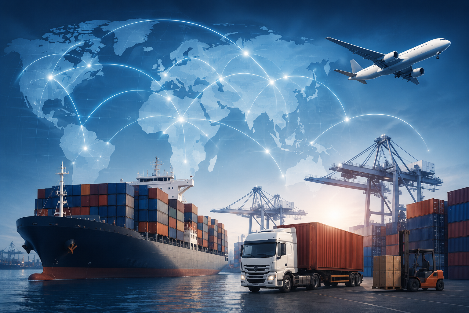 Global shipping and logistics support